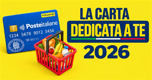 Elenco beneficiari "CARTA DEDICATA A TE" 2026